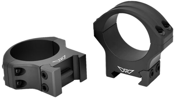 178912 Warne Maxima Horizontal 34mm Medium Steel Scope Rings