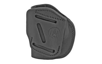 17914WH-2-SBL-R_1 1791 Gunleather 4-Way Holster Sz 2 Stealth Black RH