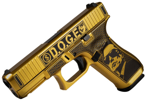 Glock G45 Gen5 D.O.G.E. 9mm 17+1 4.02-inch Gold Cerakote