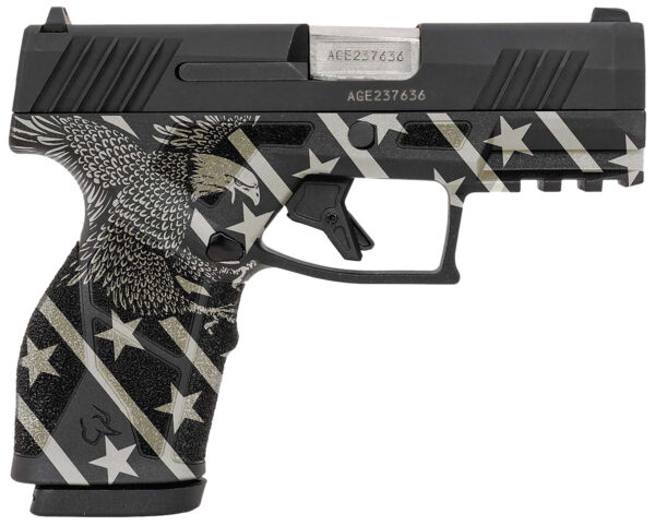 Taurus GX2 9mm 3.38″ Black Eagle Engraved 10rd