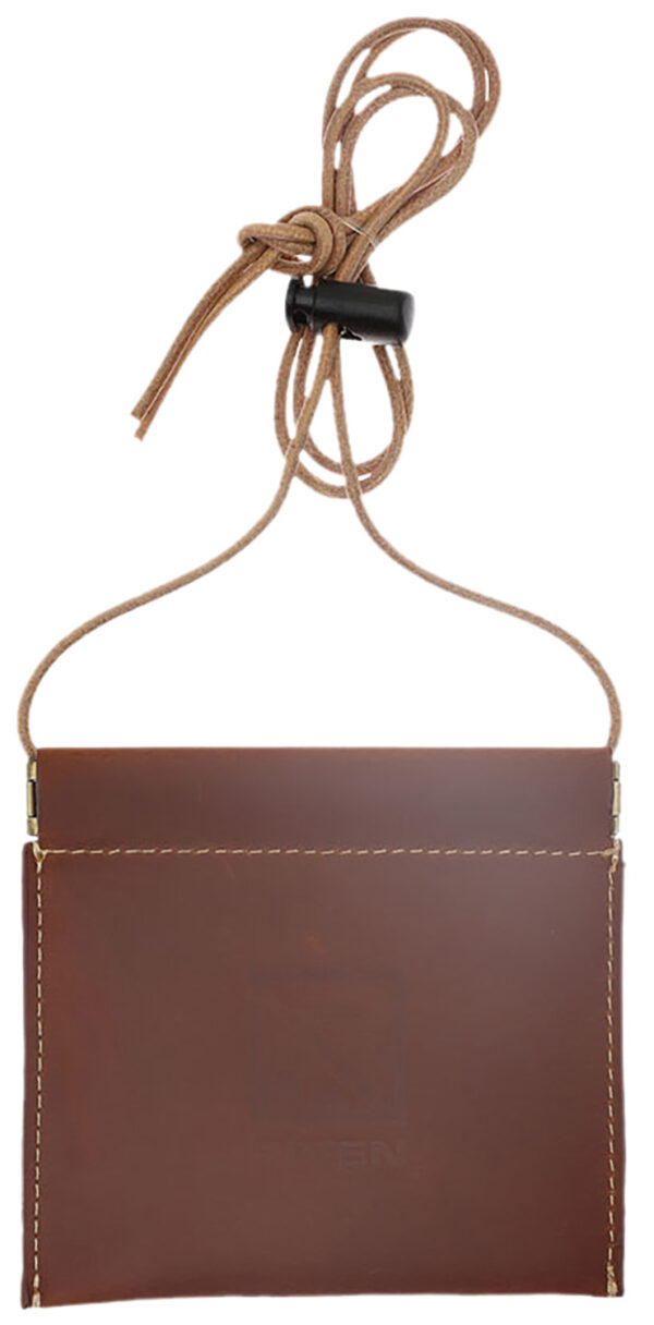 179262 Riven 65700 Diaphragn Lanyard Call Holder Brown Leather