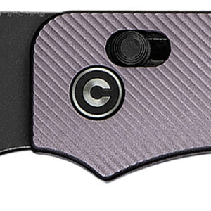 Civivi Knives C23074-2 Baby Banter 2 2.34″: Folding Drop Point Plain Black Stonewashed Nitro-V Steel Blade, Purple Textured Aluminum Handle