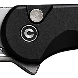 CIVIVI Elementum Utility Knife — Black Aluminum, 3 Extra Blades