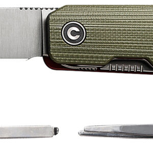 CIVIVI Sendy Folding Knife — Green G-10, Satin