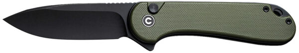 CIVIVI Elementum II Button Lock Knife — OD Green G10