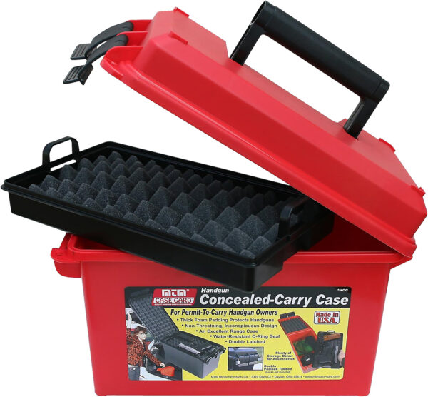 179536 MTM Case-Gard HCC30 Conceal Carry Case – Red