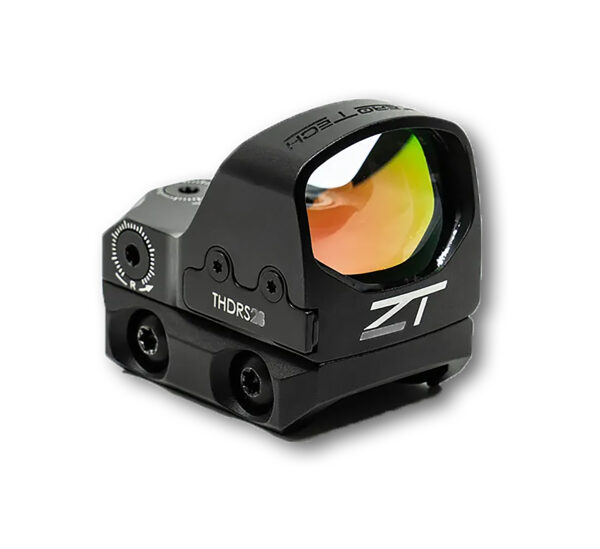 179635 Zero Tech Optics THDRS28GL Thrive HD Black 1x 28mm x 20mm 3 MOA Green Dot Reticle