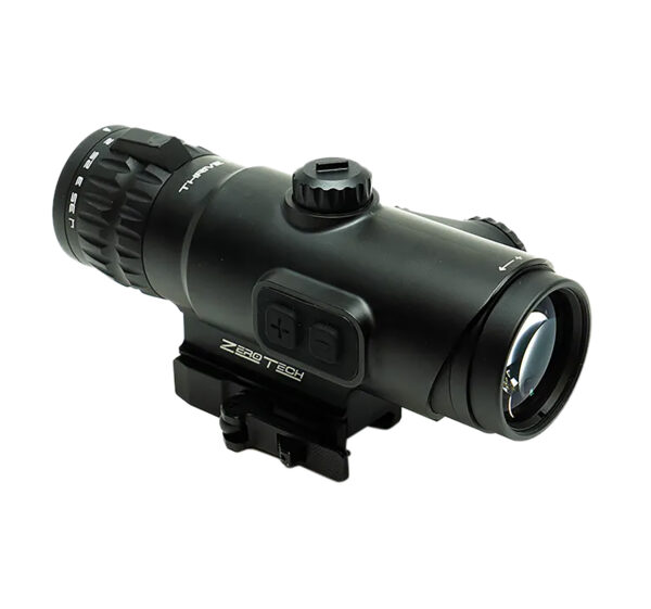 179640 Zero Tech Optics THDP1424 Thrive HD Black 1-4x24mm Variable Prism, Illuminated Green/Red RAP-R Reticle