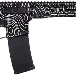 Shark Coast Tactical Black Topography Rifle .223/5.56 16-inch 30rd