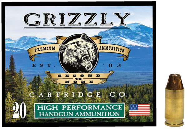 Grizzly Ammo GC380A2 .380 ACP 90gr JHP 20/Box