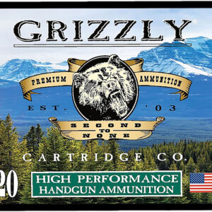 Grizzly Ammo GC38SP9 .38 Special 148gr FMJ Flat Point 20/Box