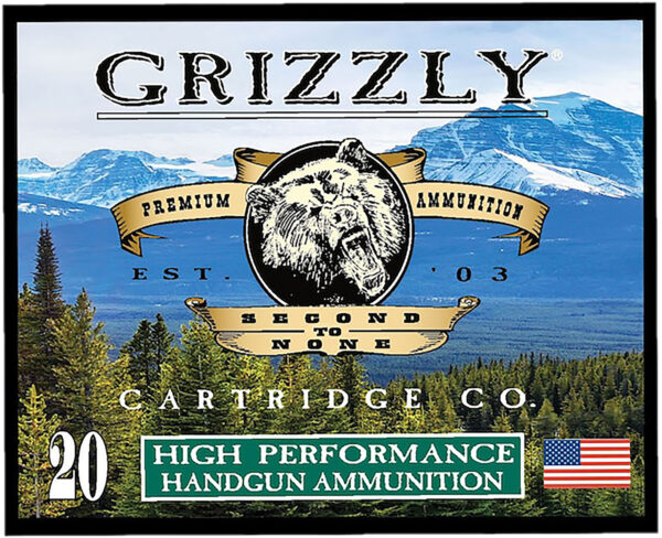Grizzly Ammo GC38SP9 .38 Special 148gr FMJ Flat Point 20/Box
