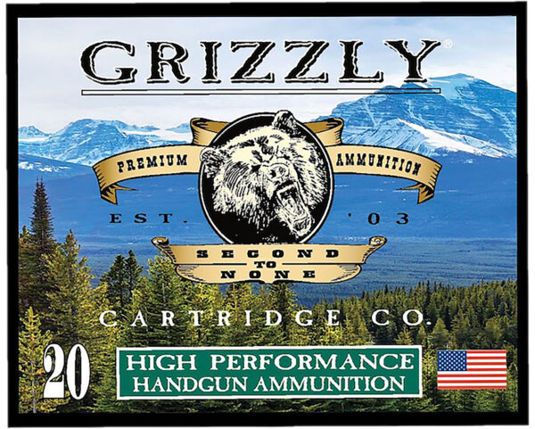 179671 Grizzly Ammo .38 Special 148 gr FMJ +P 20rd Box