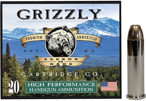 Grizzly Ammo GC357M9 .357 Magnum 148gr JHP – 20/Box