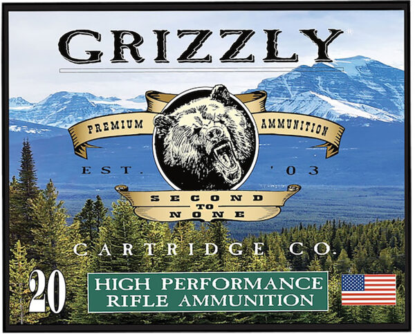 Grizzly Ammo GC357M15 .357 Magnum 148gr FMJ Flat Point, 20/Box
