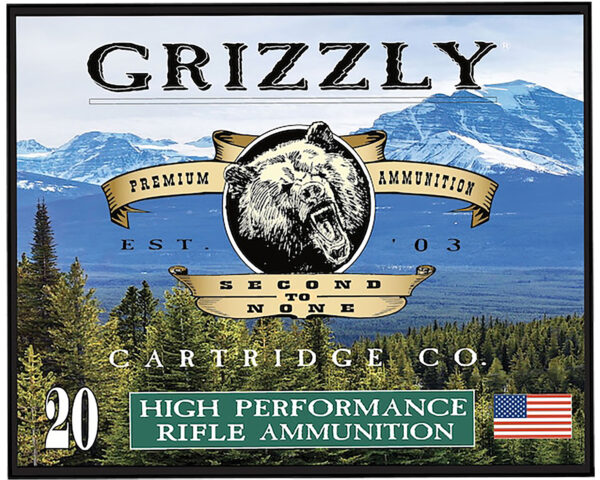 Grizzly Ammo GC357M20 .357 Magnum 210 gr FMJ, 20 rd