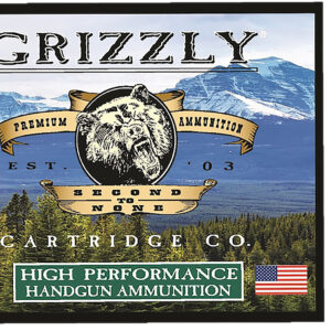 Grizzly Ammo GC40SW5 40 S&W 200gr FMJ Flat Point, 20/box