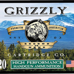 Grizzly Ammo GC44M+P2 .44 Rem Mag +P 240gr JHP, 20/Box