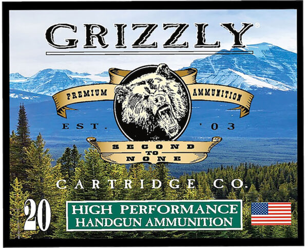 Grizzly Ammo GC44M+P2 .44 Rem Mag +P 240gr JHP, 20/Box