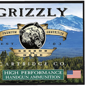Grizzly Ammo GC45C4 45Colt 265gr Wide Flat Nose 20/Box