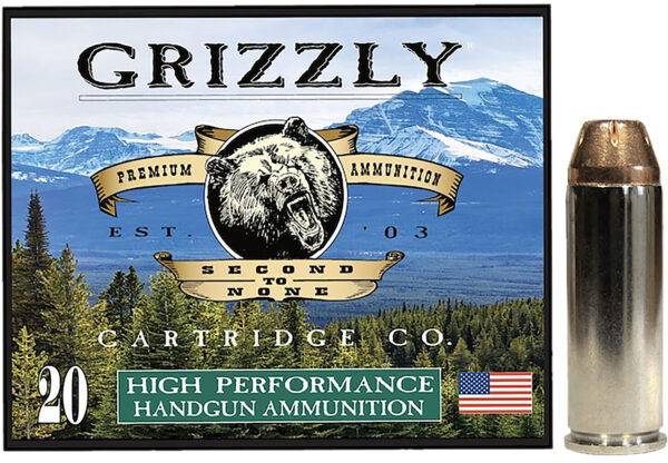 Grizzly Ammo GC45C+P3 .45 Long Colt +P 225 gr JHP