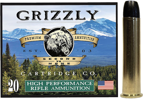 179707 Grizzly Ammo GC45/701 45-70 Gov 405gr RNFP – 20/box
