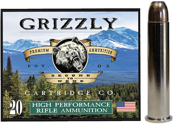 179710 Grizzly Ammo GC45/70+P3 45-70 Gov 350gr 20/Box
