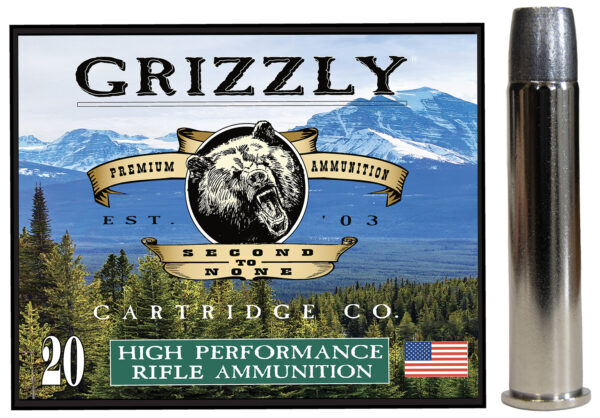 179711 Grizzly Ammo GC45/70+P4 .45-70 Gov 405gr Bonded FP — 20/Box