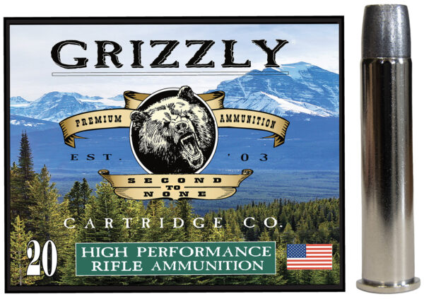 Grizzly Ammo 45-70 Gov 460gr Wide Long Nose Gas Check, 20 rd