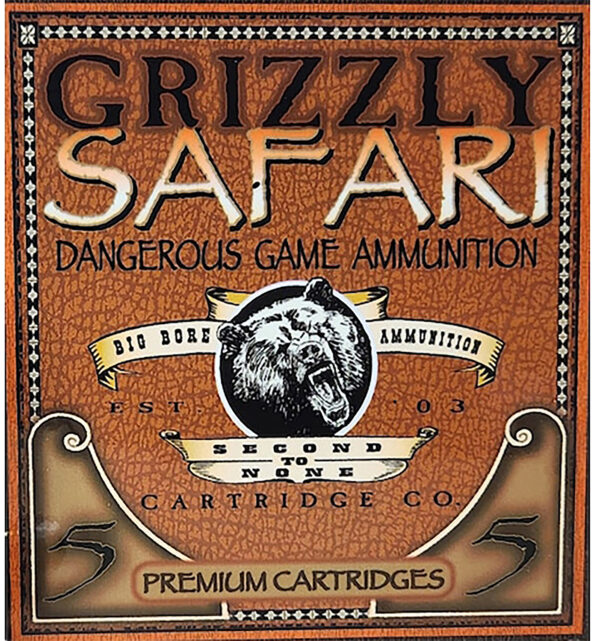 179717 Grizzly Ammo GC416RG5 416 Rigby 400 gr Solid Brass, 5/Box