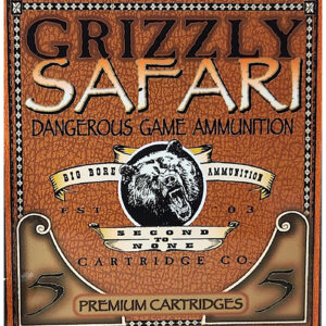 Grizzly Ammo 500-416 Nitro Express 400 gr Solid Brass, 5/Box