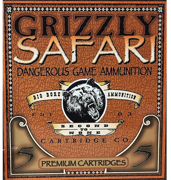 Grizzly Ammo GC47NE2 470 Nitro Express 500 gr Solid Brass