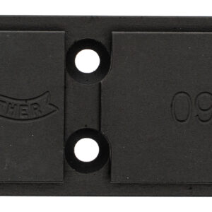 Walther PDP Optic Plate — Holosun Gen2, Nitride Steel