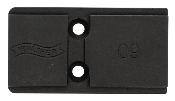 Walther PDP Optic Plate — Holosun Gen2, Nitride Steel