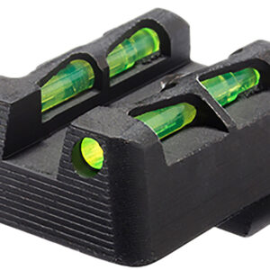 Hi-Viz HKLW11 LiteWave Rear Sight Green/Red Black Frame