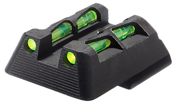 180195 Hi-Viz HKLW11 LiteWave Rear Sight Green/Red Black Frame