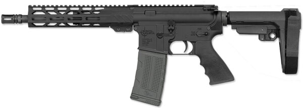 Rock River Arms BLK2142 LAR-15M RRAGE 300 AAC Blackout 30+1 10.50″ Black Threaded Barrel, M-LOK Handguard, Black Aluminum Picatinny Rail Receiver, Black Polymer SB Tactical SBA3 Brace, Black A2 Grip