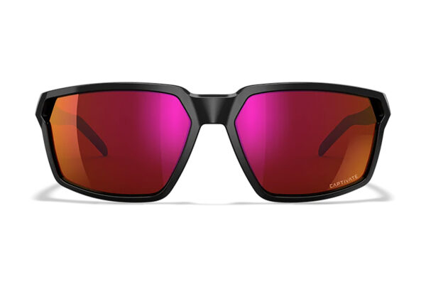 180274 Wiley X Sierra AC6SRA06 M/L Red Mirror Gloss Black