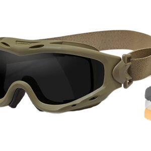 Wiley X SP293T Spear Goggles — Smoke/Clear/Light Rust Lenses