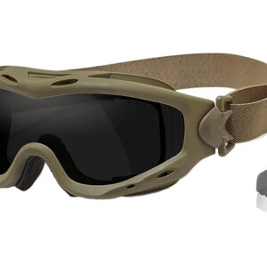 Wiley X SP29T Spear Goggles, Smoke Gray/Tan