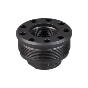 SilencerCo AC822 Alpha Direct Thread Mount Fits 9/16″x24 Black