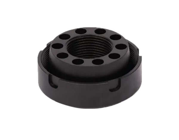 180502 SilencerCo AC4745 Charlie Direct Thread Mount Fits M13x0.75 Stainless Steel Oxide Black