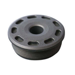 SilencerCo AC5390 Bravo Front Cap 30 Cal Fits Titanium Matte Black