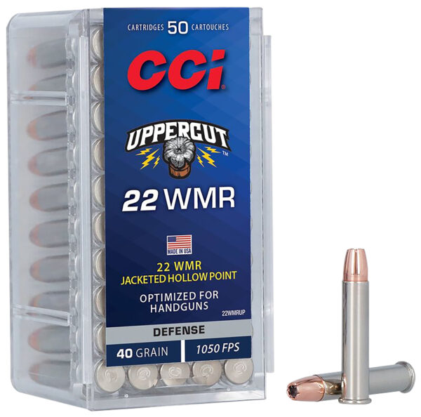 CCI Uppercut .22 WMR 40GR JHP 50rd Box
