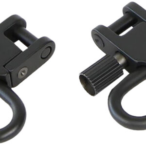 Bulldog BD880 Deluxe Locking Swivel Set Black 1″ Steel