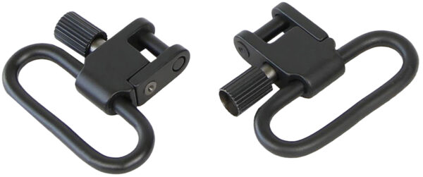 Bulldog BD880 Deluxe Locking Swivel Set Black 1″ Steel