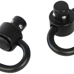 Bulldog BD884 Deluxe Push Button Swivel Black 1.25″ Steel