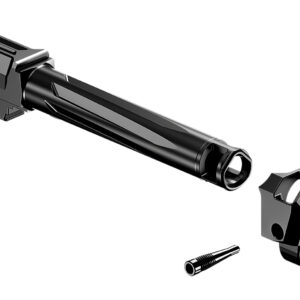 180888 Radian Weapons R0881 Ramjet & Afterburner Combo 9mm Luger Compatible w/Glock 17 Gen3 Black Stainless Steel