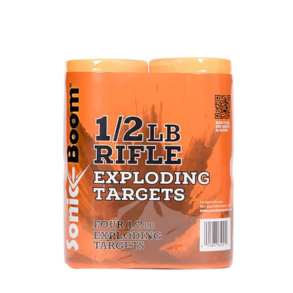 181018 Sonic Boom/jerent SBTHP4P Rifle Exploding Target 0.50 lb 4 Pack