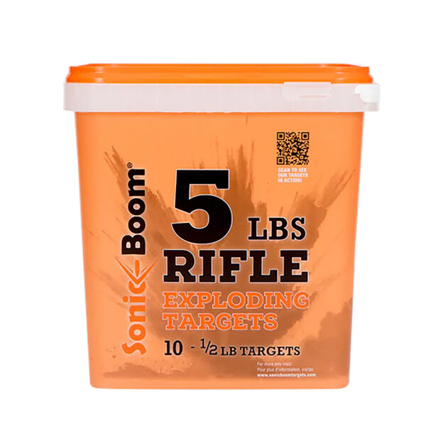 181019 Sonic Boom 1/2 lb Exploding Rifle Targets – 10 Pack